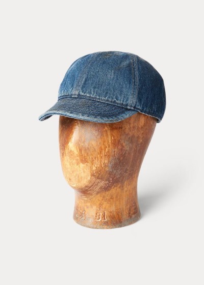 Men's Ralph Lauren Denim Service Caps | 831279KWE